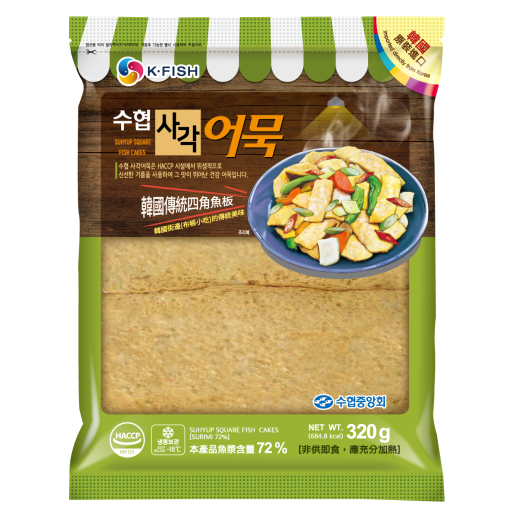 SUHYUP FROZEN FISH CAKE SQUARE 320G