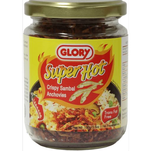 GLORY CRISPY SAMBAL ANCHOVIES 100G