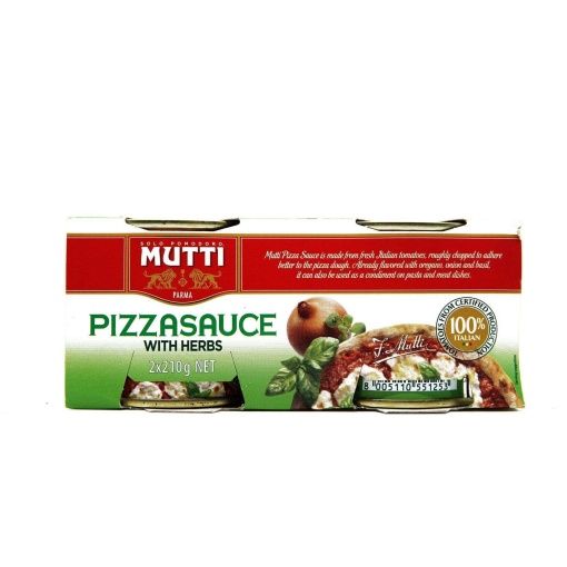 Mutti Pizza Sauce 2 X 210Gr