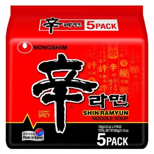 NONGSHIM SHIN RAMYUN NOODLE 5PK