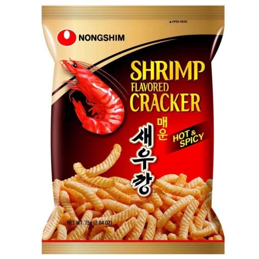 NONGSHIM SHRIMP CRACKER HOT 75G