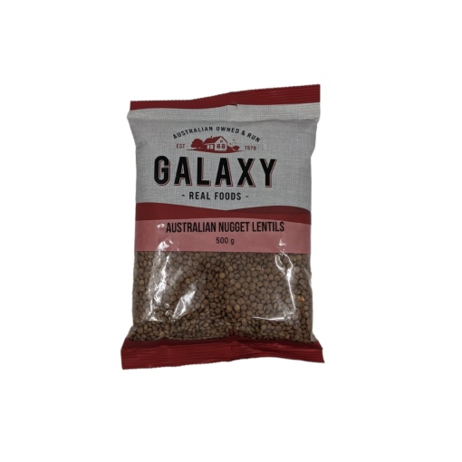 Galaxy Australian Nugget Lentils 500G
