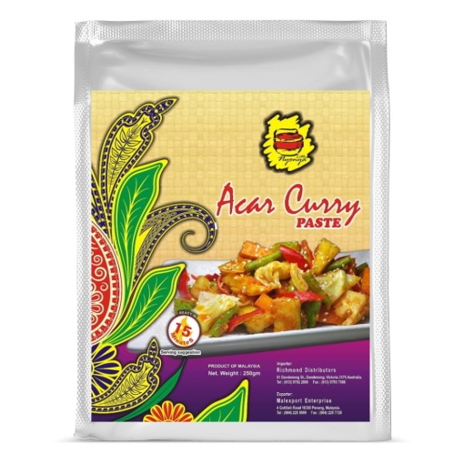 NYONYA ACAR CURRY PASTE 250G