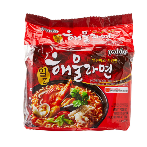 PALDO SEAFOOD NOODLE SOUP 5PK