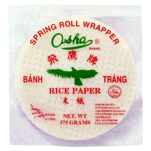 OSHA RICE PAPER ROUND 375G