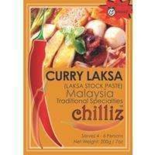 CHILLIZ CURRY LAKSA PASTE 200G