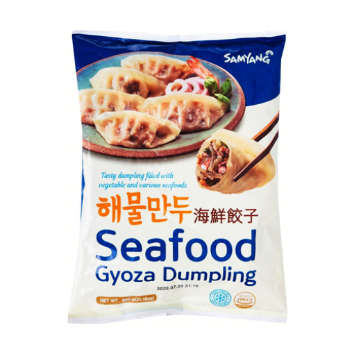 SAMYANG FROZEN COOKED SEAFOOD GYOZA 600G