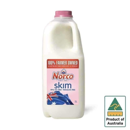 NORCO SKIM MILK 2L