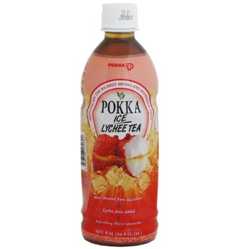 POKKA ICED LYCHEE TEA 500ML