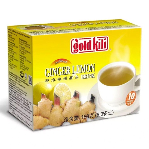 GOLD KILI INSTANT LEMON GINGER DRINK 180G