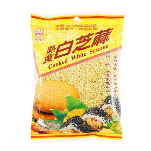 YI FENG COOKED WHITE SESAME SEEDS 220G