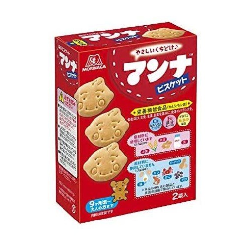 MORINAGA MANNA BISCUIT 86G