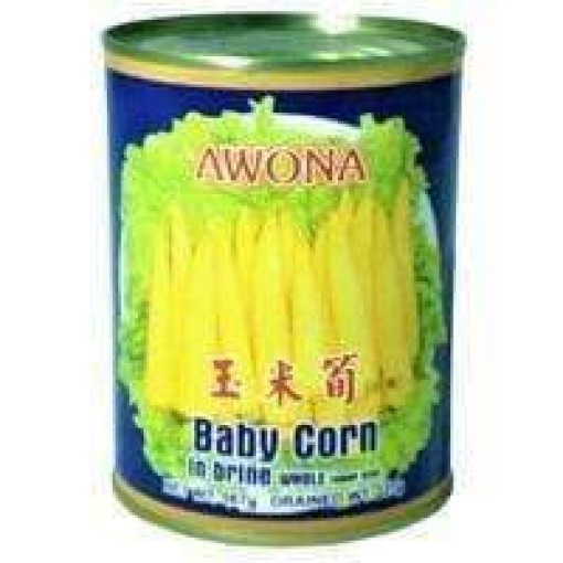 AWONA BABY CORN WHOLE IN BRINE 227G