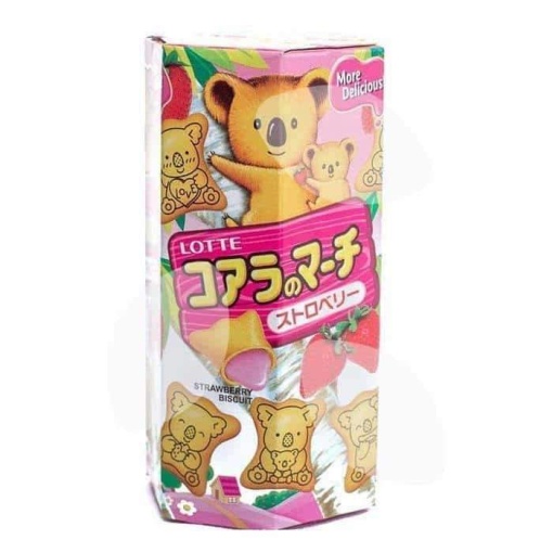 LOTTE KOALA'S STRAWBERRY FAMILY PACK 195G