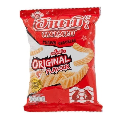 HANAMI PRAWN CRACKERS ORIGINAL FLAVOUR 90G