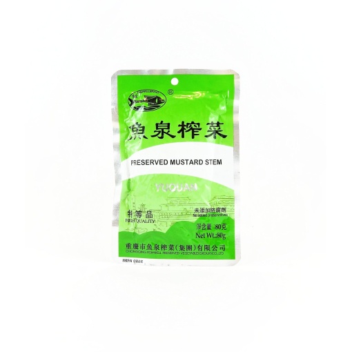 FISH WELL DELICIOUS PRESERVED MUSTARD STEM 80G