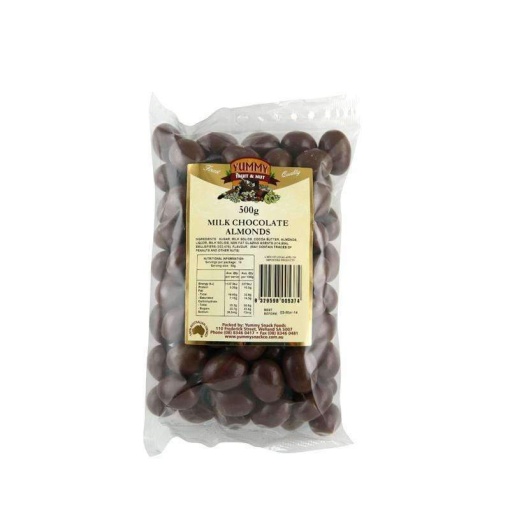 Yummy Almonds Milk Chocolate 500G