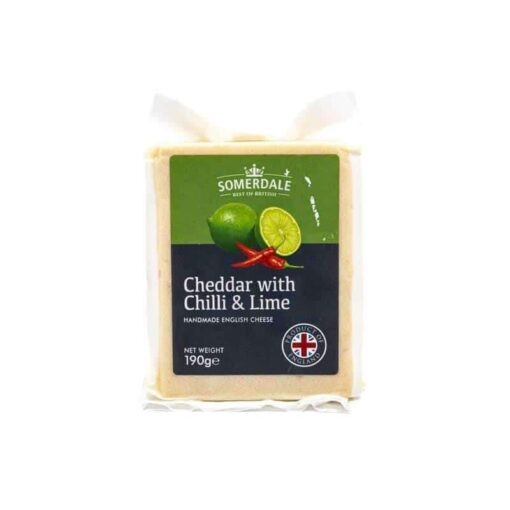 Somerdale Chilli & Lime Cheddar 190G