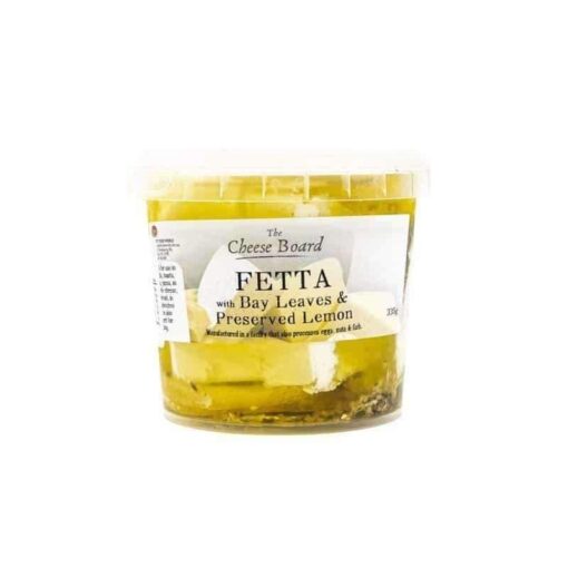 The Cheese Board Fetta Bay Leaves Lemon 335G