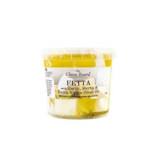 The Cheese Board Fetta Garlic,Herb 335G