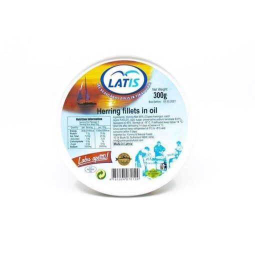 Latis Herring In Oil 300G