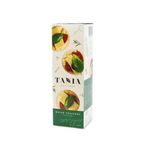 Tania Water Cracker Sesame 125G