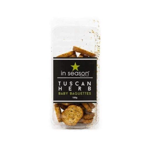 In Season Tuscan Herb Baguettes 100G