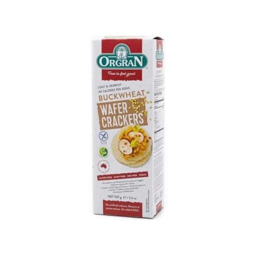 Orgran Buckwheat Wafer Crackers 100G