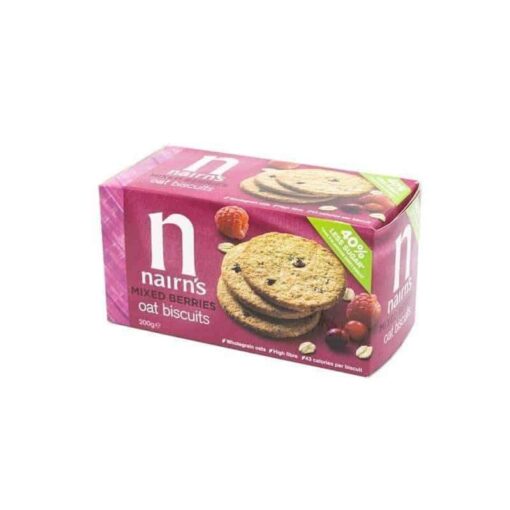 Nairn'S Mixed Berries Oat Biscuits 200Gr