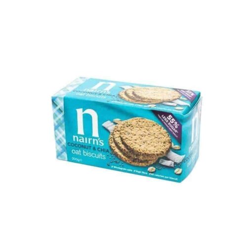 Nairn'S Coconut & Chia Oat Biscuits 200Gr