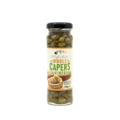 Chef'S Choice Whole Caper Vin 110Gr