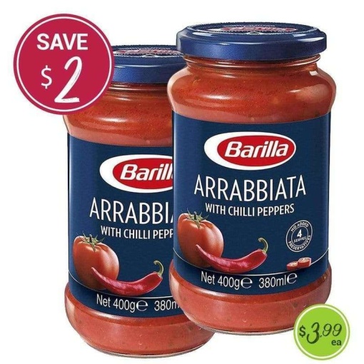 Barilla Arriabbiata Sauce 400g