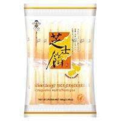 WANT WANT RICE CRACKERS CHEESE 108G