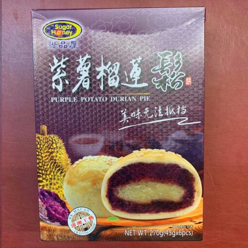 bcsh53 sugarhoneypurplepotatoduriancake270g