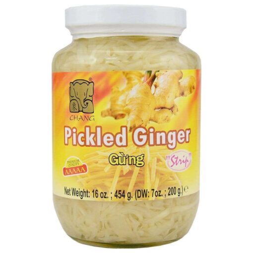 CHANG PICKLED GINGER STRIP 454G