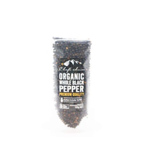 chefchoiceorganicblackpepper120gpouch 6376ec92 20a0 4c10 8282 e44dea6a17d3