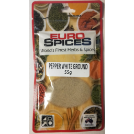 eus0023 eurospicespeppercornwhite40g