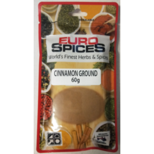 eus0030 eurospicescinnamonground60g