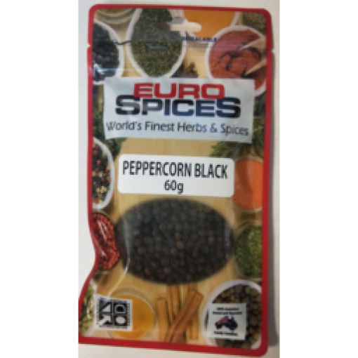 eus0039 eurospicespeppercornblack60g