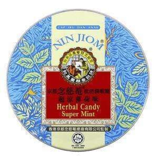 NIN JIOM HERBAL CANDY SUPER MINT