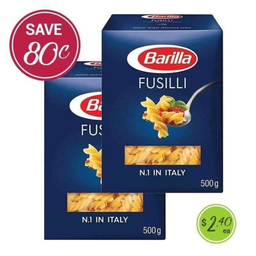 Barilla Fusilli 500g