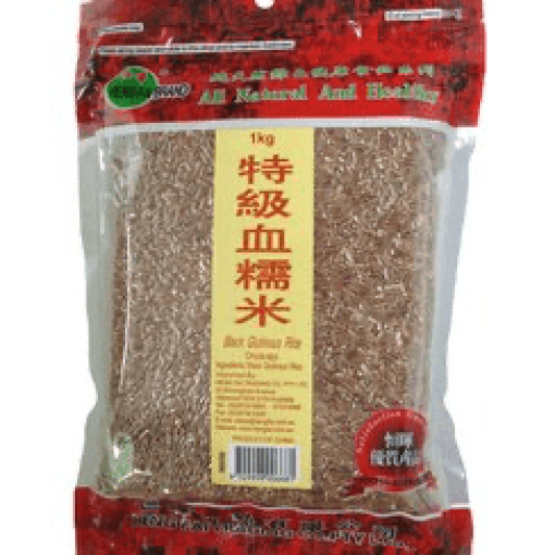 HENG FAI DRIED BLACK GLUTENOUS RICE 1KG