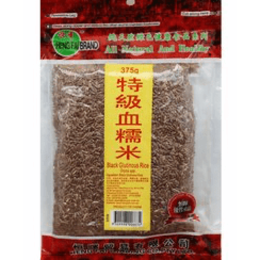 HENG FAI DRIED BLACK GLUTENOUS RICE 375g