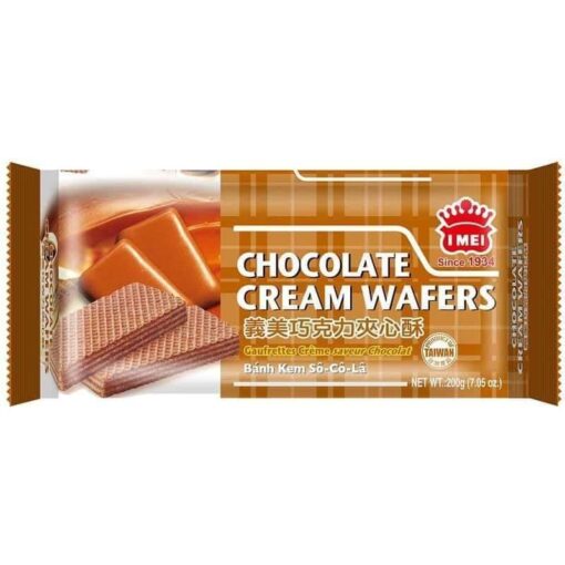 I MEI CHOCOLATE CREAM WAFFERS 200G