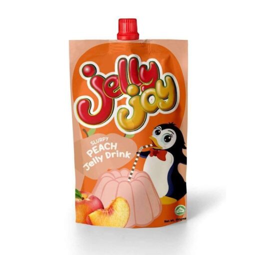 JELLY JOY SLURPY PEACH  JELLY DRINK 150G