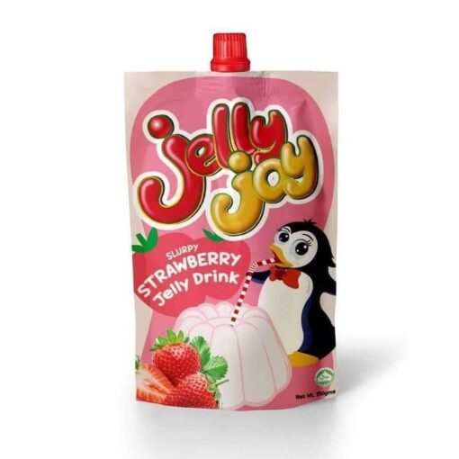 JELLY JOY SLURPY STRAWBERRY  JELLY DRINK 150G