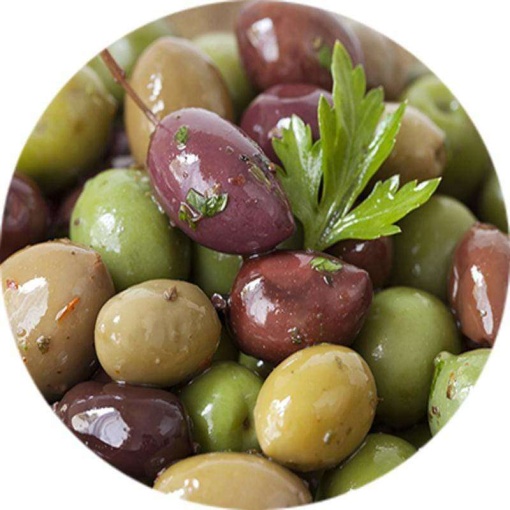 Kalamata W/ Basil And Garlic