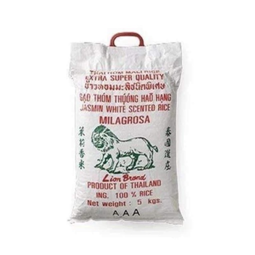 Lion Brand Jasmine Rice 5Kg
