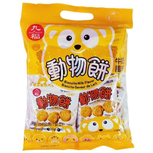 NICE CHOICE BISCUIT MILK FLAV 200G