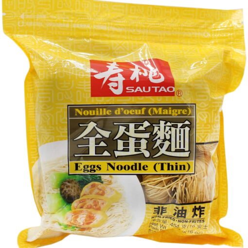 SAU TAO THIN FRESH EGG NOODLE 454G